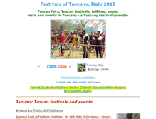 Tablet Screenshot of festivals-of-tuscany.com